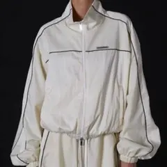 one way ホワイト クロップドジャケット