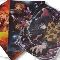 鬼滅の刃 忘れじの一刀 冨岡義勇 無限城編 A・ B クリアファイル 3枚セット