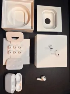 AirPods Pro(第２世代) 右耳とケース 付属品付き 2026年最新】AirPods pro 第2世代 右耳 type-cの人気アイテム - メルカリ
