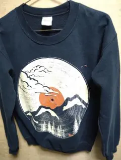 GILDAN　和風柄　トレーナー
