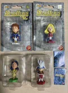 HEAD HEROES BIG & KUBRICK ガン消し　缶バッジ