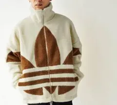 激可愛！adidas ボアジャケット M アウター - メルカリ
