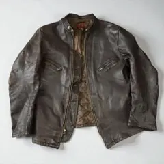 未使用級✨schott 641 レザージャケット　シングルライダース　40 ボア schott ショット 641 SINGLE RIDERS シングル ライダース レザー