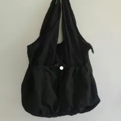 ikka トートバッグ ブラックのサムネイル