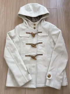 earth music &ecology ダッフルコート 白 ホワイト