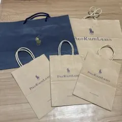 POLO RALPH LAUREN ショップ袋 5枚セットのサムネイル