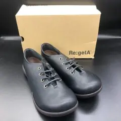 ◆1259◆Re:getA リゲッタ レースアップシューズ ブラック Lのサムネイル