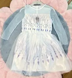 【新品】アナと雪の女王2 エルサ ハロウィン 子ども 100 コスプレ
