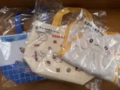 はなまるおばけ サンリオ 当りくじ トートバッグ お手拭きタオル