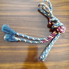 編み込み帯締め フリンジ付き