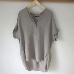 【JOURNAL STANDARD】半袖チュニック グレージュ