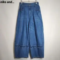 ニコアンド【NKJ 2025AW】REMAKE BARREL DENIM Mのサムネイル