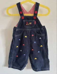 MIKIHOUSE ミキハウス デニムオーバーオール 70-80