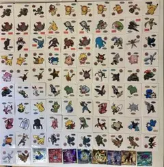 ポケモンパンシール その他シール計100枚 ポケパン