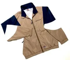 BEN DAVIS　ベンデイビス　ナイロンジャケット　ブルゾン　ロゴ刺繍