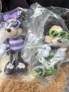 ディズニー ミッキー ミニー ぬいぐるみチャーム ハローハローサマー 水着