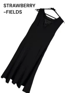 美品！STRAWBERRY-FIELDS ワンピース ノースリーブのサムネイル