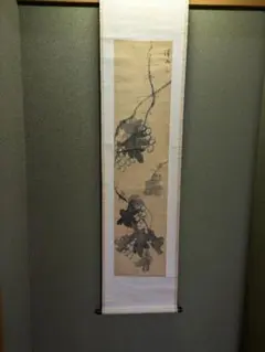 複製/谷文晁/花鳥図/工芸/2-2/布袋屋掛軸HJ-46 複製/谷文晁/花鳥図/工芸/2-2/布袋屋掛軸HJ-46 - メルカリ