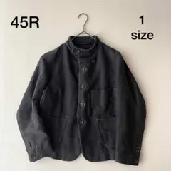 5497【美品】45R　フランネルの908オール スタンドカラージャケットのサムネイル