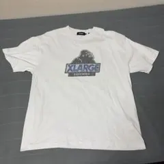 XLARGE ラインストーン ロゴ Tシャツ ホワイト