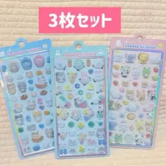 コットンパフィーシール 3Dシール シール フロッキーシール ぷっくりシール