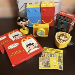 ハッピーセット おしりたんてい／しんちゃん　／ミニチュアマクドナルド／詰合せ