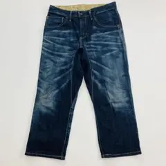 希少　EDWIN エドウィン E-FUNCTION 立体裁断　濃紺　W30のサムネイル