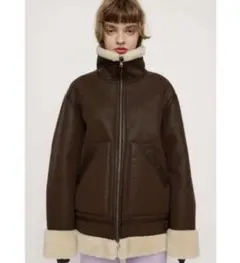 [SLY スライ]リバーシブル ブルゾン