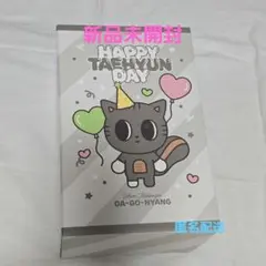 TXT テヒョン プルバトゥ ダゴニャン センイル 誕生日 キーリング 未