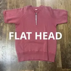 THE FLAT HEAD ハーフジップ スウェット 半袖のサムネイル