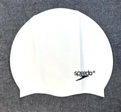 【未使用】Speedo シリコン水泳キャップ フリーサイズ