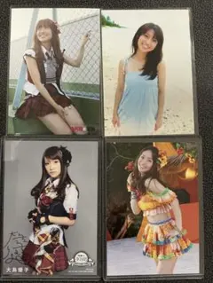 AKB48 大島優子 生写真 4枚セット