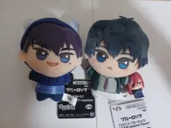 ブルーロック ちびぐるみ 潔世一&烏旅人 ブルーロックまちぼうけ豹馬(オマケ)