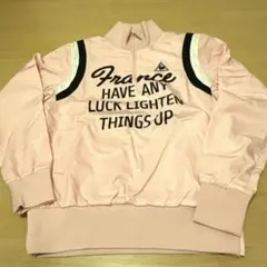 ルコック　ピンク ジップアップジャケット