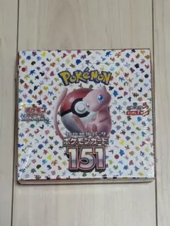 BOX】 ポケモンカード151 シュリンク無し ペリペリあり - メルカリ