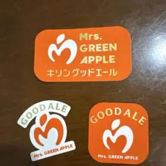 Mrs. GREEN APPLE & GOODALE ステッカーセット