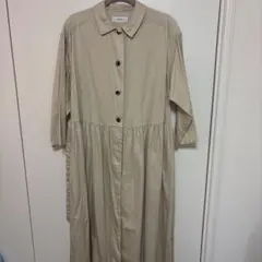 PAR ICI ベージュ シャツワンピースのサムネイル