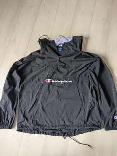 Champion ナイロンジャケット ブラック L アノラックのサムネイル