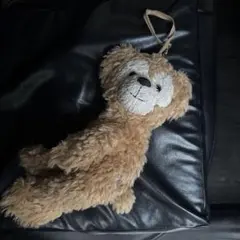 ディズニー クマのぬいぐるみ ストラップ付き