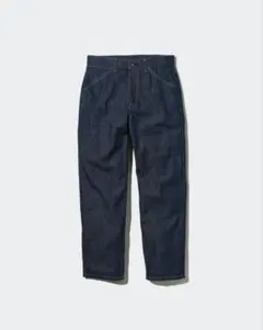 わ*ん様 即完品 ユニクロ ワイドフィットジーンズ w33