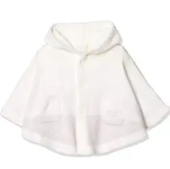 ジェラートピケ　ベビー　ポンチョ・短パンセット　80〜90cm