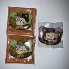 鬼滅の刃 実りの秋まつり くま缶バッジ 不死川実弥 不死川玄弥 まとめ売り