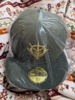 ニューエラ 59FIFTY 機動戦士ガンダム ジオン軍 ニューオリーブ 1/4