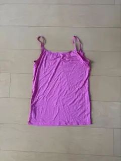 UNIQLO AIRism ピンク キャミソール M
