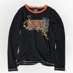 VANS archive カットソー 平成初期 グランジ ラメ 英字 y2k