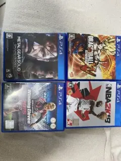 PS4 ゲームソフト 4本セット