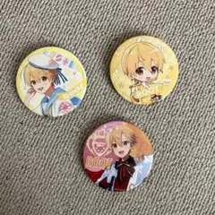 すとぷり　るぅとくん缶バッジ 3個セット