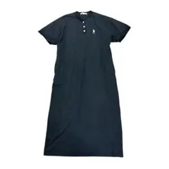 U.S.POLO ASSN Tシャツワンピース　ブラック　FREE 8#d