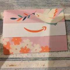 カード入れ 封筒 花柄 オレンジ ギフト