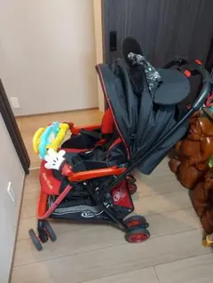 Graco ディズニーベビーカー おもちゃ付き